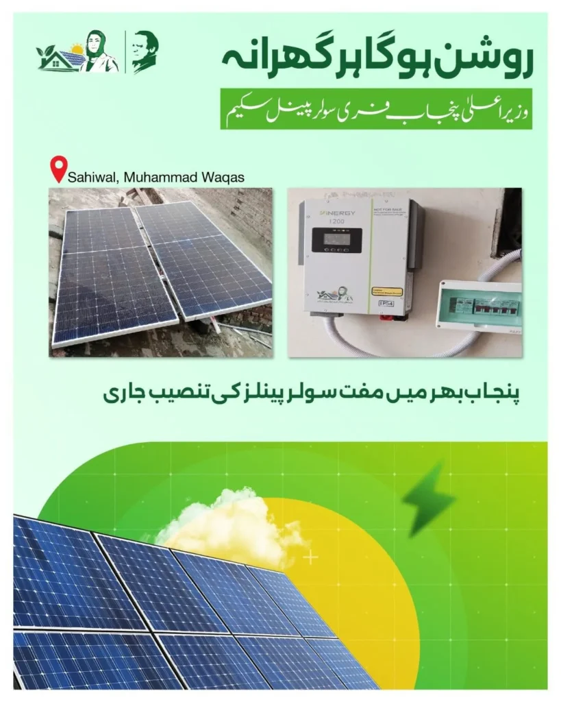 CM Punjab Solar Panel Scheme July 2025 Update