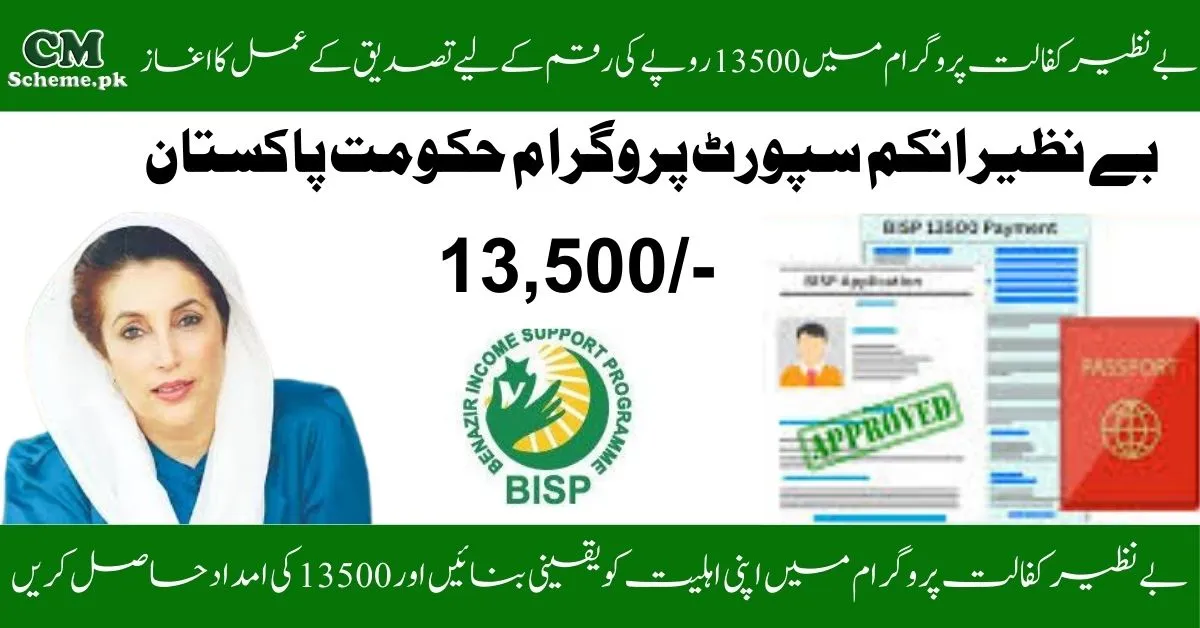 Benazir Income Support Program, Benazir Income Support Program Apply Online, Benazir Income Support Program check payment