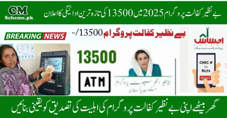 Benazir Kafalat Program 2025, Benazir Kafalat Program 2025 Check Payment, Benazir Kafalat Program 2025 Eligibikity