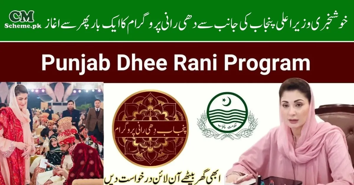 Dhee Rani Program Phase 2 Apply Now, Dhee Rani Program Phase 2 Eligibility, Dhee Rani Program Phase 2 2025