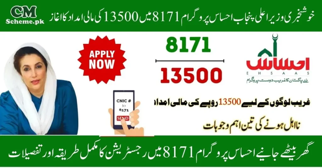 Ehsaas Program 8171 2025, Ehsaas Program 8171 Online Apply Ehsaas Program 8171 Check elegibility