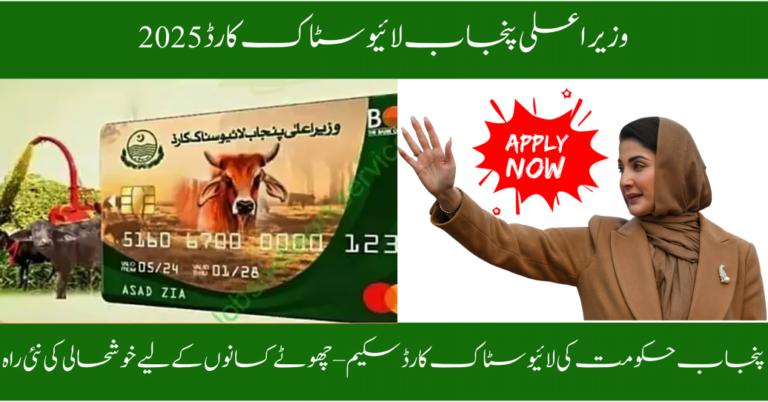 CM Punjab Livestock Card 2025