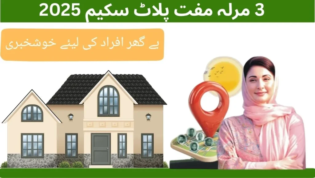 CM Punjab 3 Marla Plot Scheme