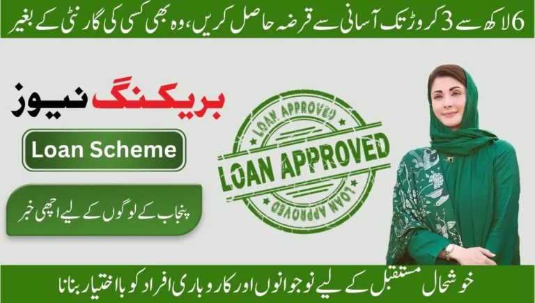 CM Punjab Loan Scheme 2025 apply online