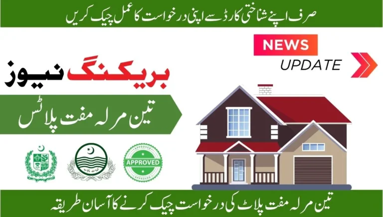 cm punjab 3 marla ghar scheme