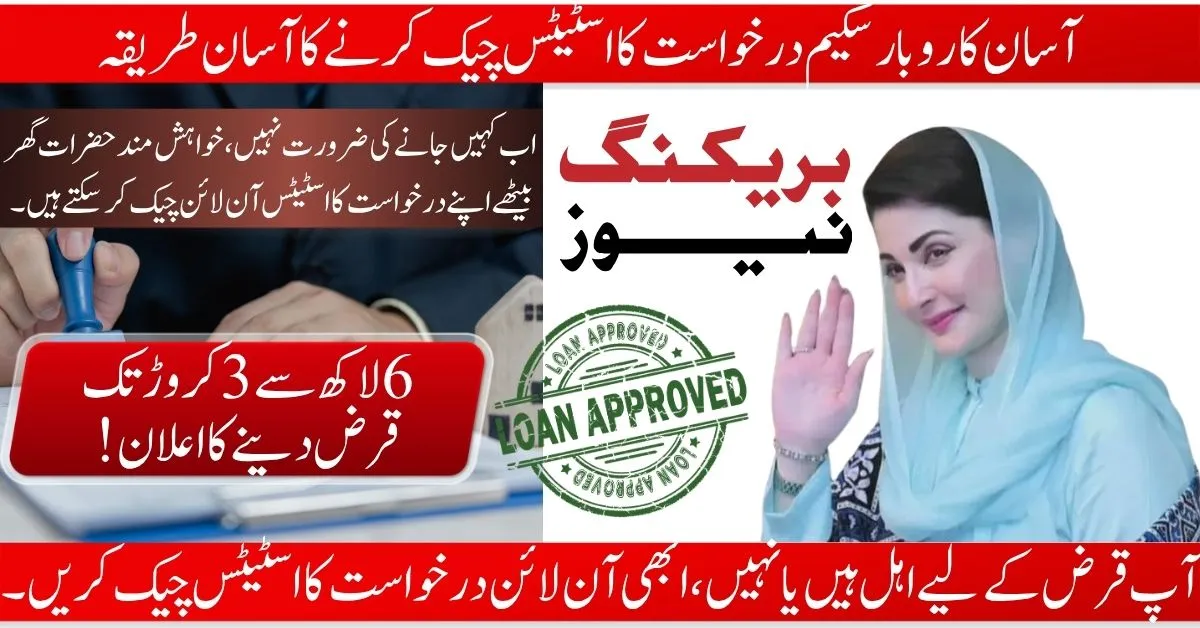Check Asaan Karobar Loan Scheme Status 2025
