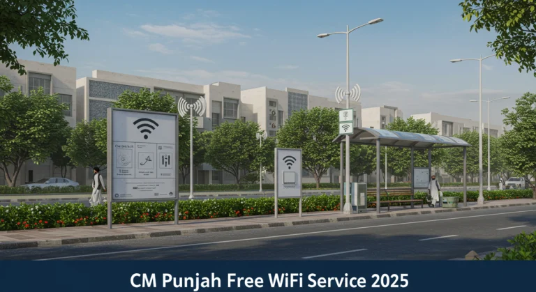 CM Punjab Free WiFi Service 2025