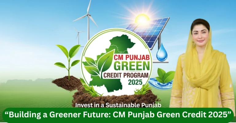 CM Punjab Green Credit Program 2025