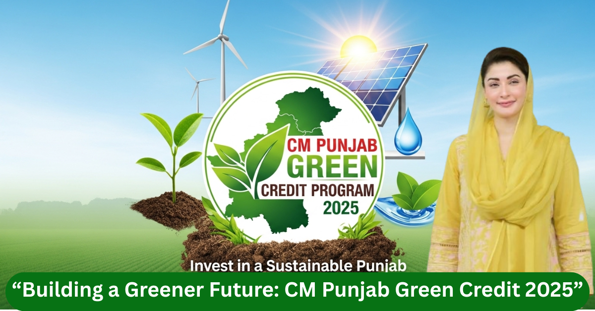 CM Punjab Green Credit Program 2025